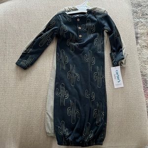 Carter’s three month gown 2 piece set